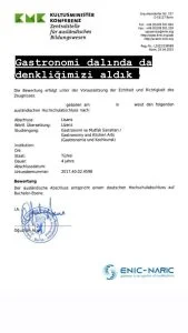 İnşaat Alanı denklik Belgesi